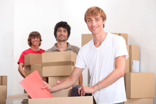 Secure storage facilities for office relocation